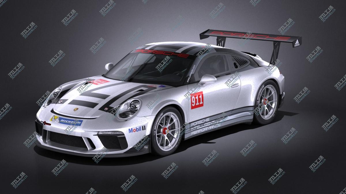 images/goods_img/202104094/3D Porsche 911 GT3 Cup 2017 model/2.jpg